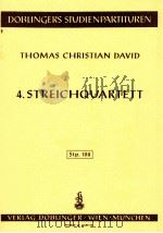 4.Streichquartett Stp.108   1966  PDF电子版封面     