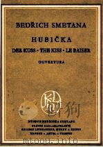 Hubicka Predehra Der Kuss Ouverture     PDF电子版封面     