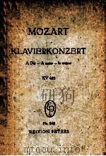 Klavierkonzert A Dur-A major-la majeur KV 488（ PDF版）