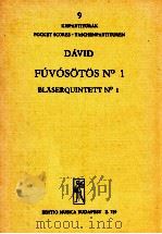 Fuvosotos No.1   1955  PDF电子版封面    David Gyula 