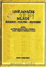 Mladi Jugend(comp.(1924))Flauto(piccolo) Oboe Clarinetto Corno fagotto e clarinetto di basso（1925 PDF版）