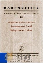 Streichquartett f-moll（1965 PDF版）