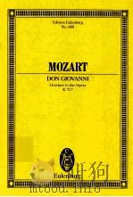 Don Giovanni Overture to the Opera K 527（ PDF版）