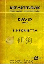 Sinfonietta   1964  PDF电子版封面    David Gyula 