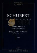 Streichquartett in d Der Tod und das M?dchen D 810（1979 PDF版）