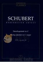 Streichquintet in C D 956-op.post.163   1971  PDF电子版封面  0006202515  Schubert 