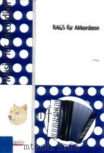 Rags fur Akkordeon 8 Rags（ PDF版）
