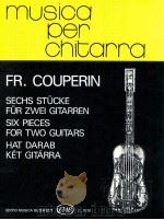Couperin Sechs Stücke für zwei Gitarren（1975 PDF版）