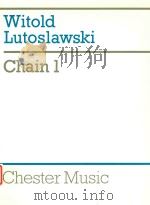 Chain 1 for fourteen instruments（1984 PDF版）