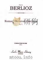 Roman Carnival Overture Op.9（ PDF版）