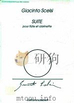 suite pour flute et clarinette（1989 PDF版）