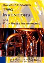 Two Inventions for Brass Instruments（ PDF版）