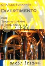 Divertimento for trumpe horn & trombone   1958  PDF电子版封面     