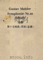 Symphonie Nr.10 Adagio   1964  PDF电子版封面    Mahler Gustav 