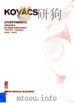 Diverimento magyar nepdalmotivumokra rezfuvokra（1974 PDF版）