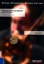 Pavane and Variations Brass Choir     PDF电子版封面     