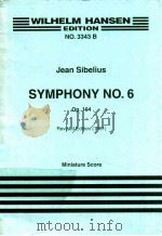 Symphony No.6 op.104     PDF电子版封面    Jean Sibelius 