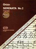 Serenata No.2 per orchestra partitura   1987  PDF电子版封面    Orbán 