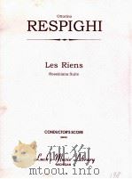 Les Riens Rossiniana Suite conductor's score（ PDF版）