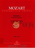 Konzert in C für Klavier und Orchester KV 491   1959  PDF电子版封面  0006454860  W.A.Mozart 