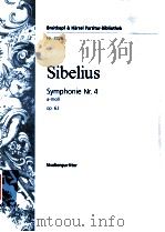 Symphonie Nr.4 op.63 Studienpartitur     PDF电子版封面  0004200742  Jean Sibelius 