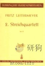 2.Streichquartett op.27 Stp.331   1974  PDF电子版封面     
