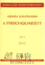 4.Streichquartett op.17 Stp.112   1967  PDF电子版封面     