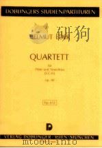 Quartett fur Flote und Streichtrio (S.C.H) op.80 Stp.612（1986 PDF版）