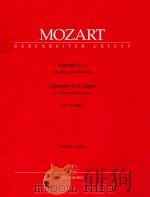 Konzert in C für Oboe und Orchester KV 314 (285d)   1981  PDF电子版封面    W.A.Mozart 