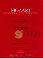 Konzert in Es für zwei Klaviere und Orchester Nr.10 KV 365（316a）   1991  PDF电子版封面  0006470556  W.A.Mozart 