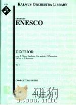 dixtuor op.14     PDF电子版封面    Georges Enesco 
