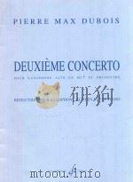 deuxieme concerto pour saxophone alto en mib et orchestre   1997  PDF电子版封面     