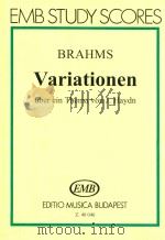 Variationen über ein Theme von joseph haydn fur orchester op.56a（1983 PDF版）