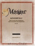 Konzert in C für Klavier und Orchester KV 503   1963  PDF电子版封面     