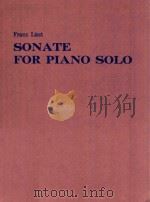 Sonate fur Klavier   1983  PDF电子版封面    Franz Liszt 