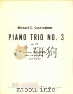 piano trio No.3  OP.59 for 2 saxophones（1976 PDF版）