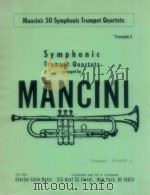 Symphonic trumpet quartets trumpet 3   1974  PDF电子版封面    Mancini 
