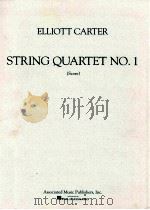 String quartet No. 1   1955  PDF电子版封面    Carter Elliott. 