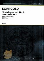 Streichquartett Nr.1 A-Dur/A major/La majeur opus 16（1924 PDF版）