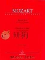 Konzert in A für Klavier und Orchester Nr.12 KV 414   1976  PDF电子版封面  0006458332  W.A.Mozart 