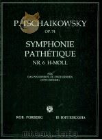 Symphonie Pathetique Nr.6 H-Moll fur Das Pianoforte zu zwei handen op.74     PDF电子版封面    P.Tschaikowsky Opus 74 