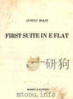 First Suite in E Flat（ PDF版）