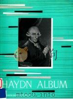 Haydn Album for piano     PDF电子版封面    Haydn 