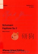 Schumann Papillons Op.2 Müller Puchelt   1973  PDF电子版封面    Schumann 