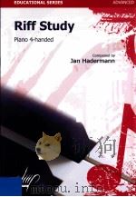 Riff Study Piano 4-handed   1993  PDF电子版封面    Jan Hadermann 