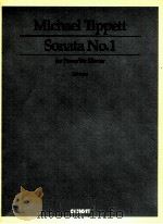 Sonata No.1 for Piano fur Klavier ED 10123   1954  PDF电子版封面     