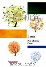 Lente Piano     PDF电子版封面  0365064595  Paul Chatrou 