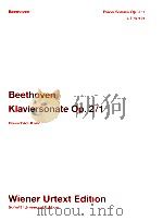 Klaviersonate Op.2/1 UT 50121   1995  PDF电子版封面    Ludwig van Beethoven 