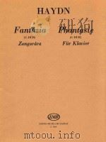 Haydn Fantázia(C-Dúr) Zongorára Z.2964（1960 PDF版）