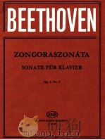 Beethoven Zongoraszonáta Op.2.No.1   1959  PDF电子版封面    Beethoven 